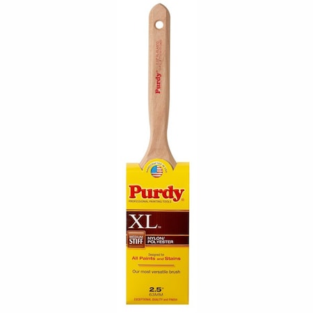 Purdy 2-1/2" Flat Sash Nylon Bristle, Paint Brush 144100325